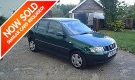 a picture of a vw polo