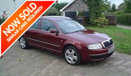 a picture of a Skoda superb